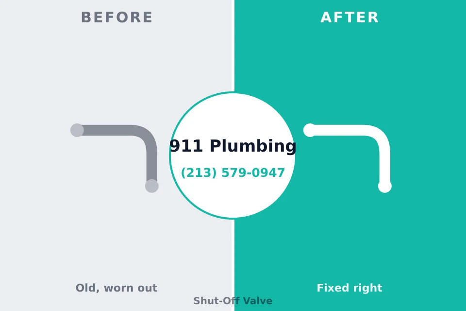 Before and after: plumbing repair Frisco City, AL